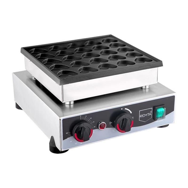 Remta W30 Yuvarlak Bubble Pankek Makinesi, 50\'li, Elektrikli