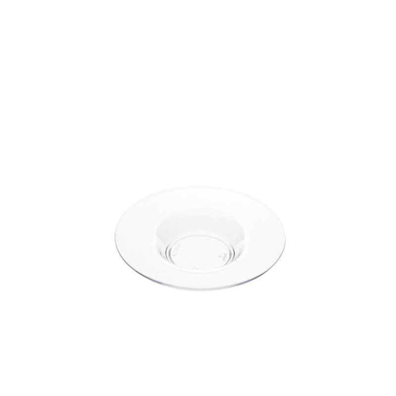 Rubikap Polikarbon Espresso ve Türk Kahvesi Tabağı, 70 ml Şeffaf