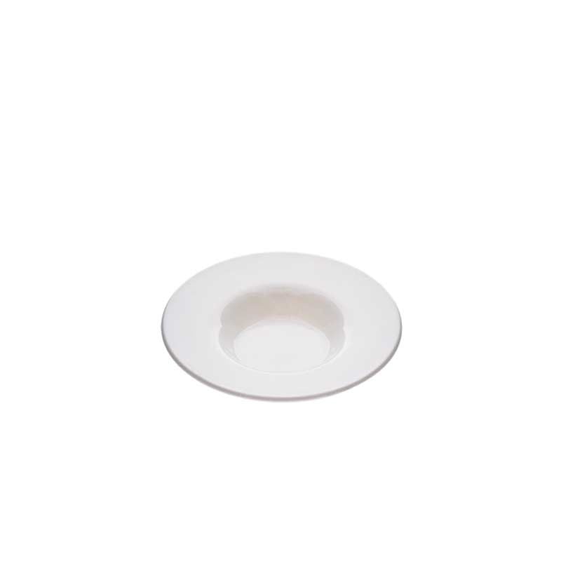 Rubikap Polikarbon Espresso ve Türk Kahvesi Tabağı, 70 ml Beyaz