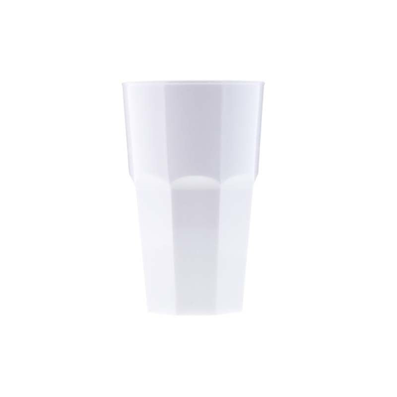 Rubikap Polikarbon Premium Bardak, 360 ml, Beyaz