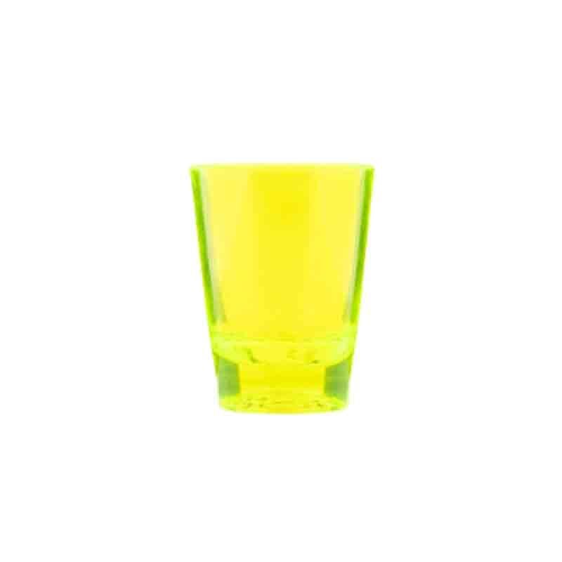 Rubikap Polikarbon Shot Bardağı, 60 ml Neon Yeşil
