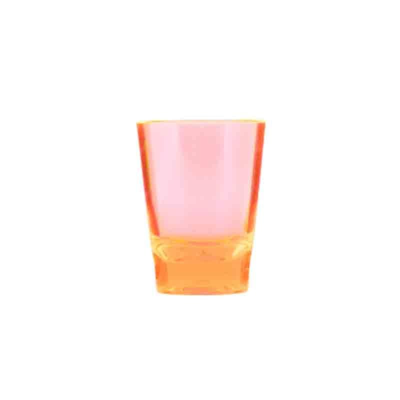 Rubikap Polikarbon Shot Bardağı, 60 ml Neon Turuncu
