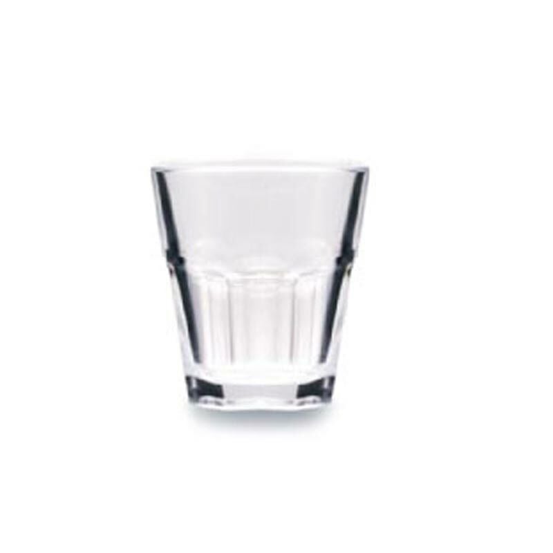 Rubikap Polikarbon Shot Bardağı, 50 ml Şeffaf