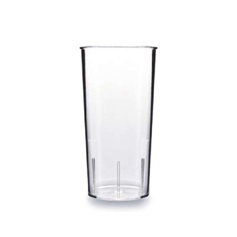 Rubikap Polikarbon Tender Kokteyl Bardağı, 500 ml Şeffaf