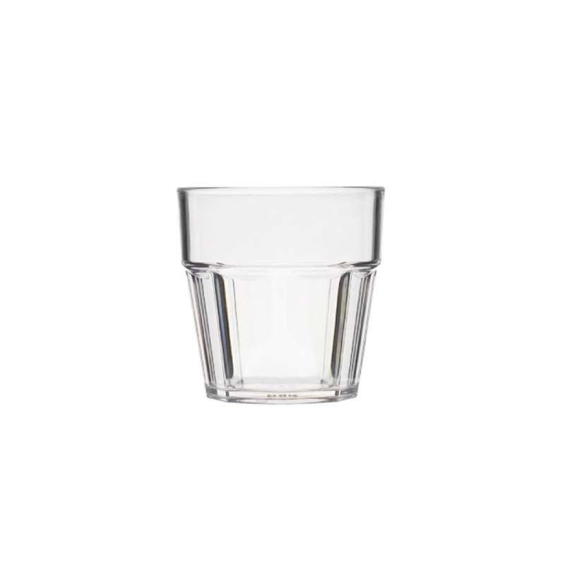 Rubikap Polikarbonat Casablanca Bardak, 250 ml Şeffaf