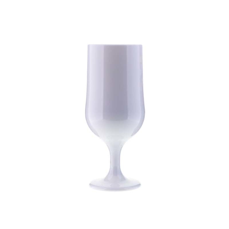 Rubikap Premium Polikarbon Şarap Kadehi, 370 ml Beyaz