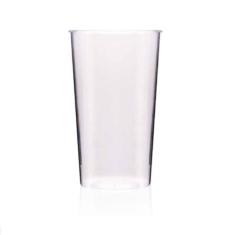 Rubikap Tek Kullanımlık Kokteyl Bardağı, 400 ml Şeffaf