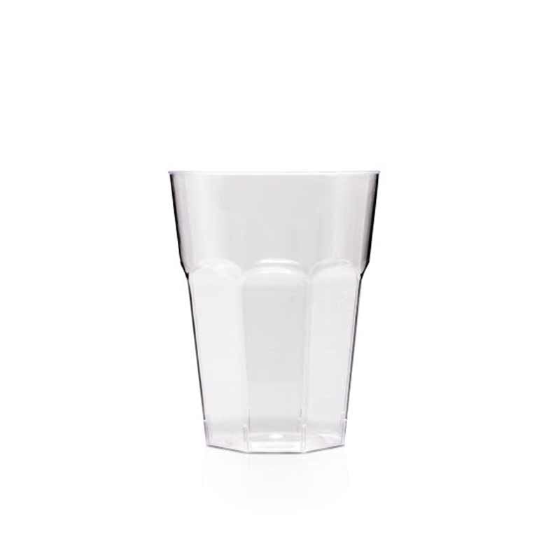 Rubikap Tek Kullanımlık Kristal Bardak, 270 ml Şeffaf