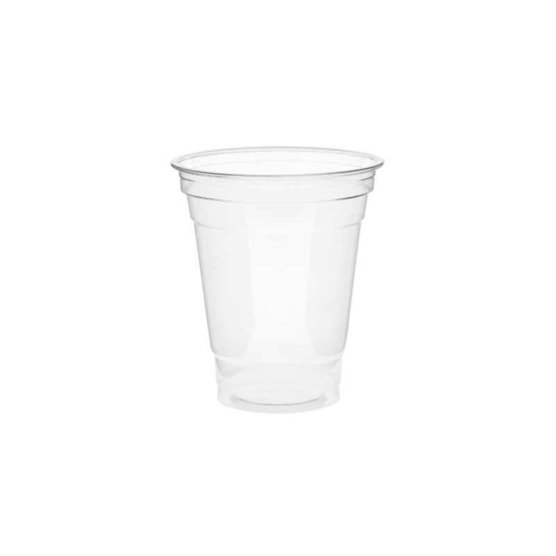 Rubikap Tek Kullanımlık Pet Bardak, 350 ml Şeffaf