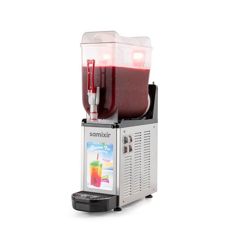 Samixir Allure Ice Slush Granita Buzlaş Makinesi 12 Litre, Siyah