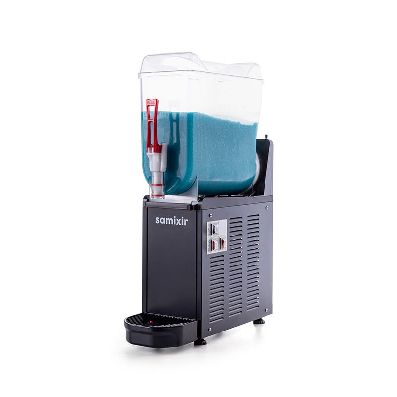 Samixir SLUSH12 Mono Ice Slush Granita Buzlaş Makinesi 12 L, Siyah