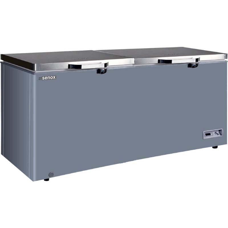 Şenox DF-600 Krom Blok Kapaklı Derin Dondurucu Dolap, 600 Litre