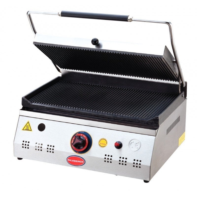 Silverinox Doğalgazlı CE Tost Makinesi 20 Dilim