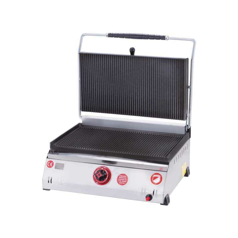 Silverinox Doğalgazlı CE Tost Makinesi 16 Dilim