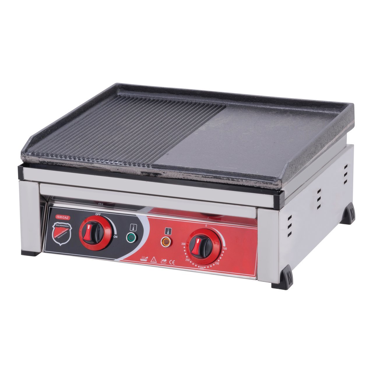 Silverinox Elektrikli Döküm Izgara 50 CM
