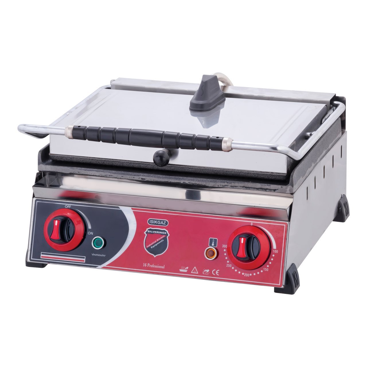 Silverinox Elektrikli Tost Makinesi 16 Dilim