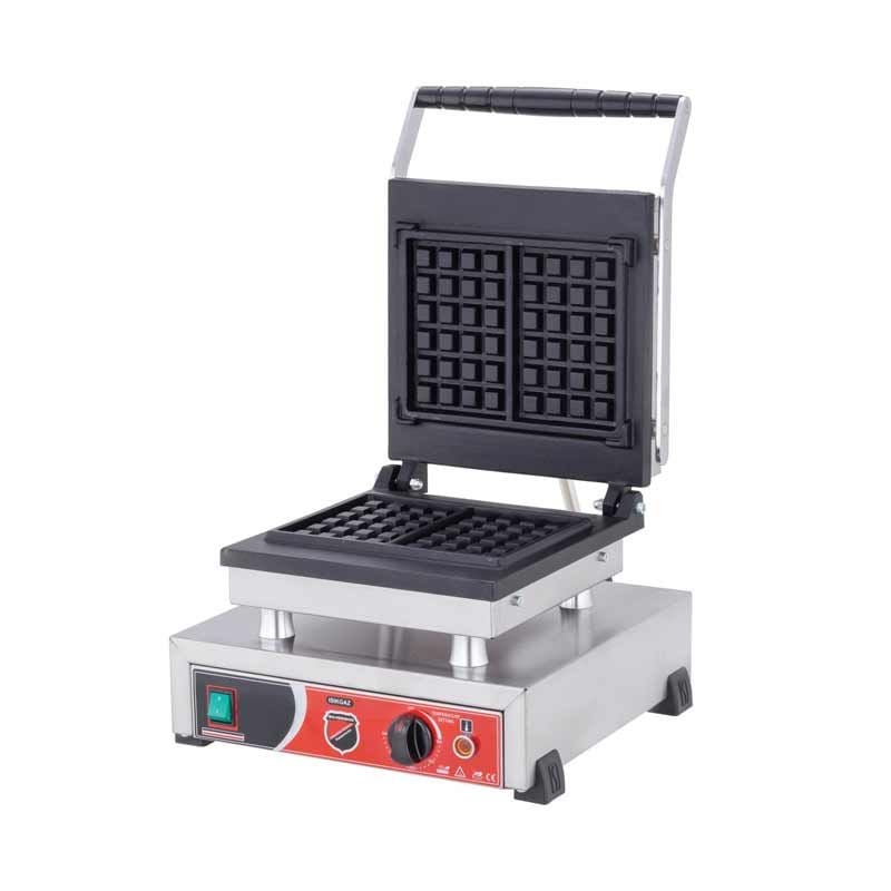 Silverinox İkili Kare Waffle Makinesi