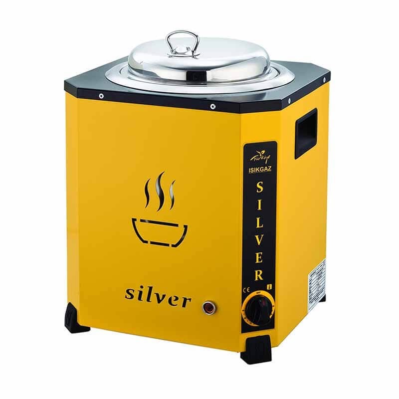 Silverinox Jumbo Çorba Kazanı Sarı 13 LT