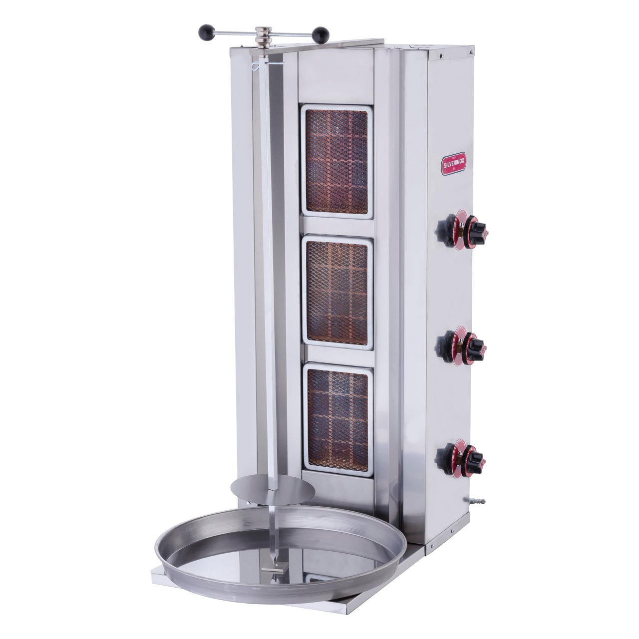 Silverinox LPG\'li CE Döner Ocağı 3 Radyanlı