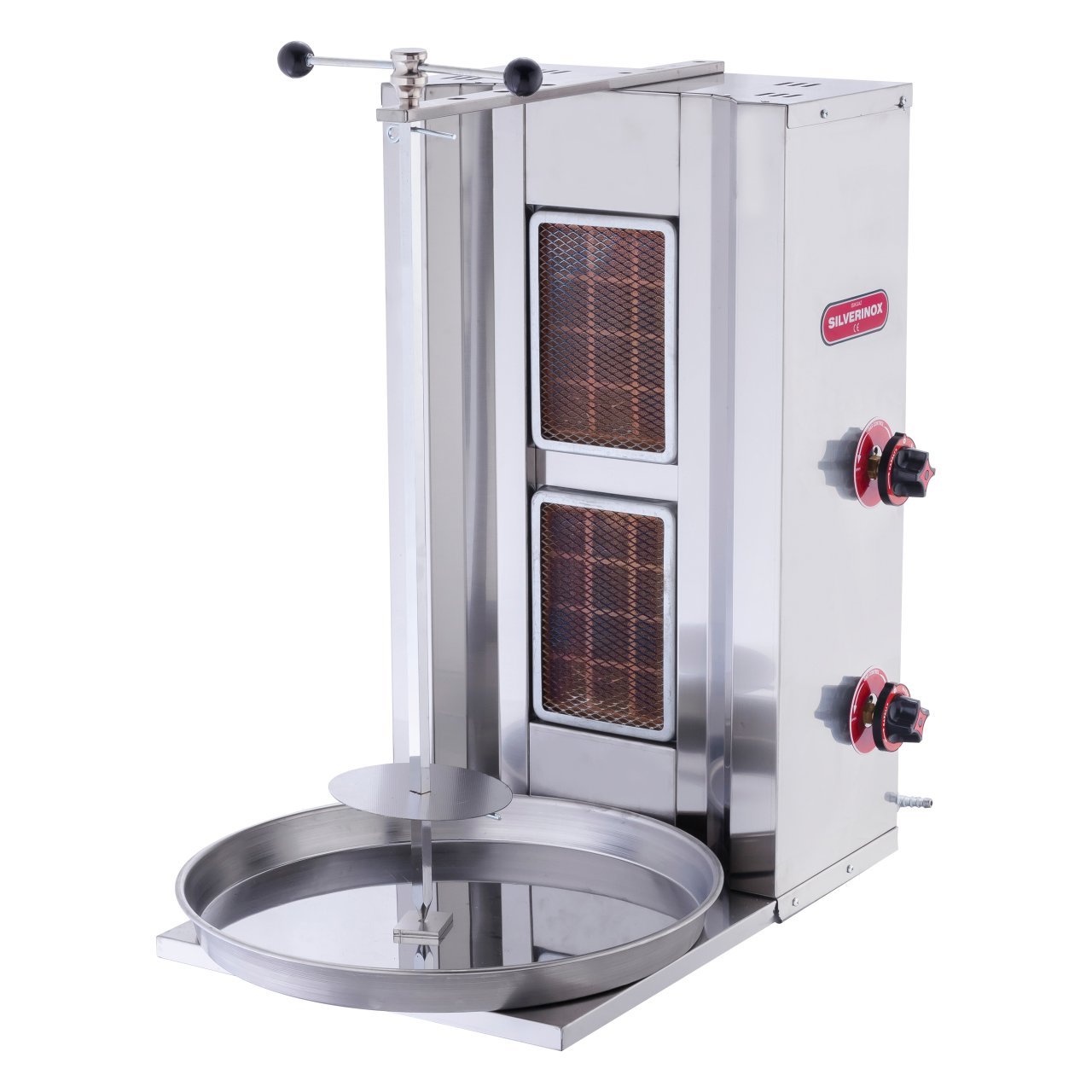 Silverinox LPG\'li CE Döner Ocağı 2 Radyanlı