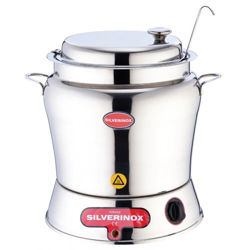 Silverinox Paslanmaz Çorba Kazanı 9 LT