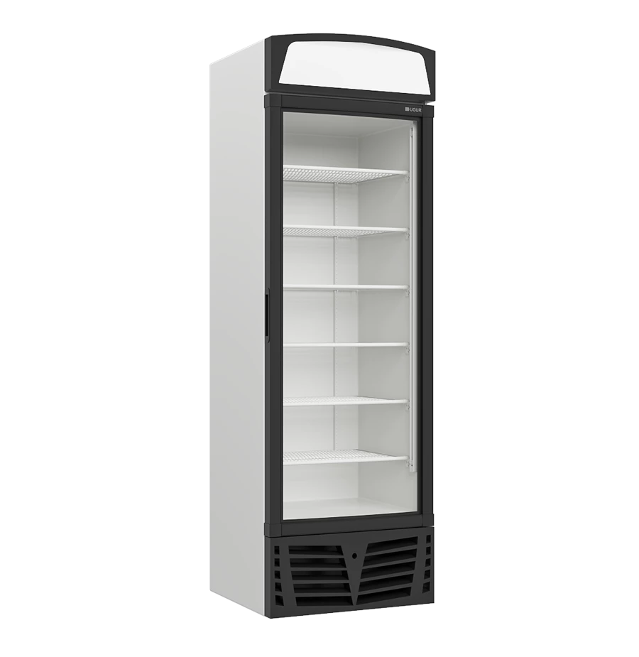 Uğur UDD 440 DTKLB Dik Tip Cam Kapılı Dondurucu 500 L