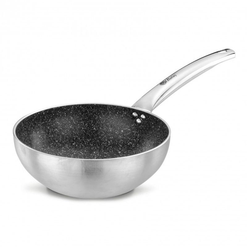 Ulutaş Elit Wok Tava İçi Granit 24 cm