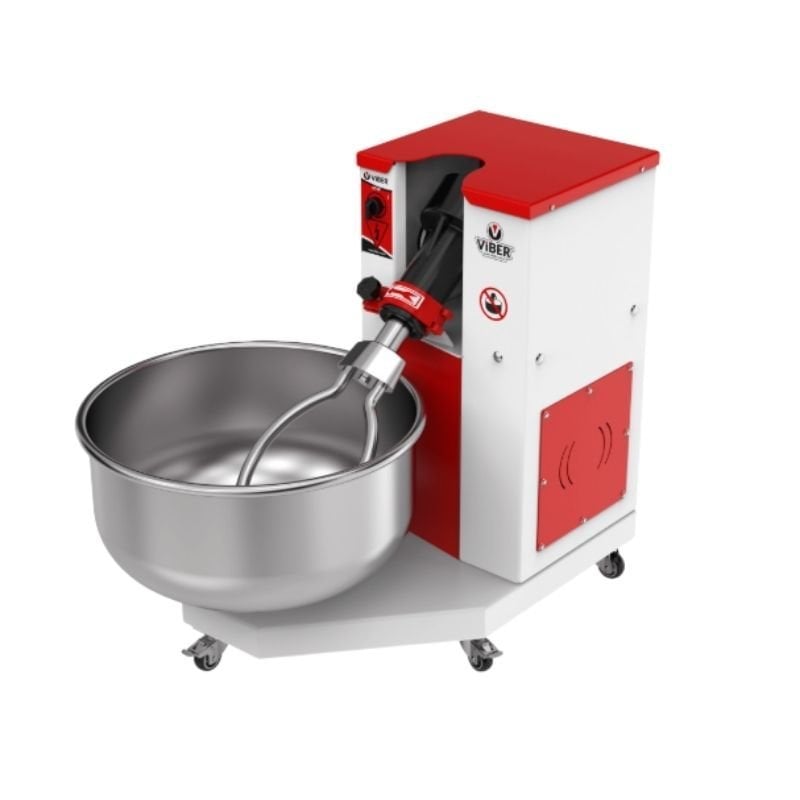 Viber VHE.HYPD.25T Pro Hamur Yoğurma Makinesi Devirmeli 25 Kg 380 V