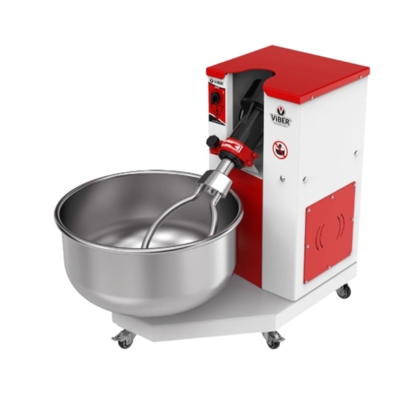 Viber VHE.HYPD.35M Pro Hamur Yoğurma Makinesi Devirmeli 35 Kg 220 V