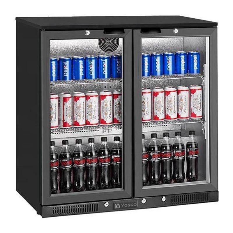 Vosco VBB-S250 2 Kapılı Şişe Soğutucu 238 L Siyah