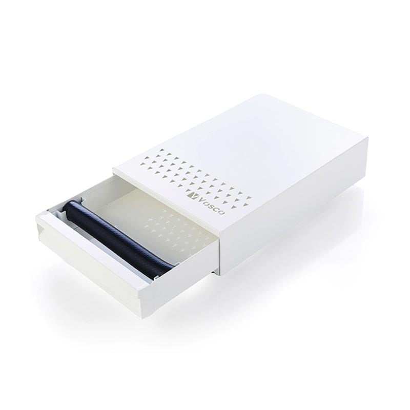 Vosco VSC-PCB Kahve Posa Çekmecesi Knock Box Beyaz
