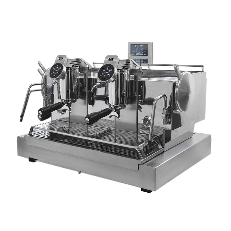 XLVI STH9-2GR Tam Otomatik Espresso Kahve Makinesi 2 Gruplu İnox