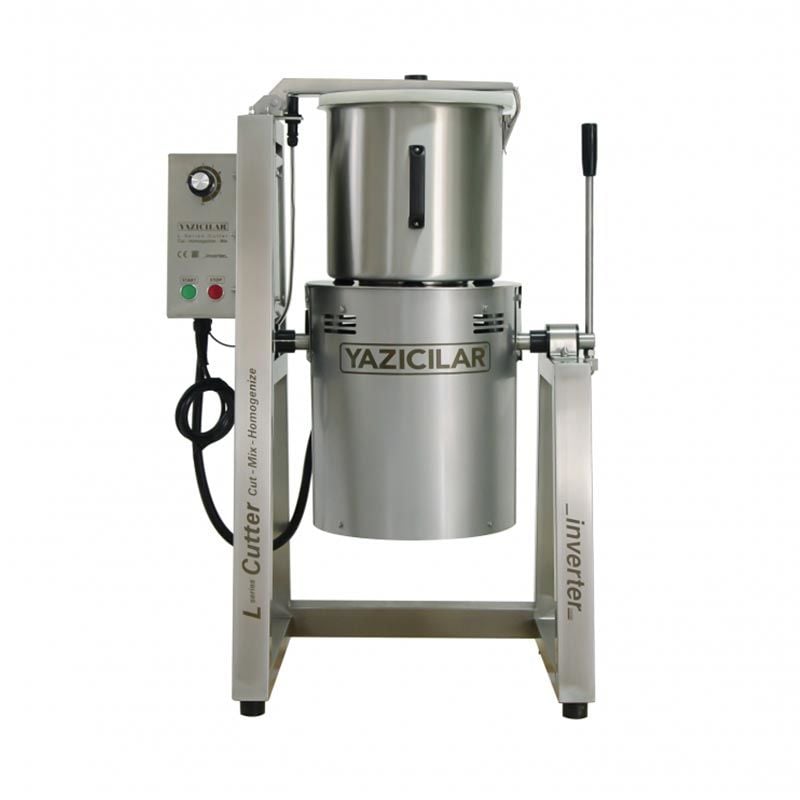 Yazıcılar L20I-LAB Sebze Parçalama Makinesi, Ayaklı, Devrilir, 20 LT, 400V