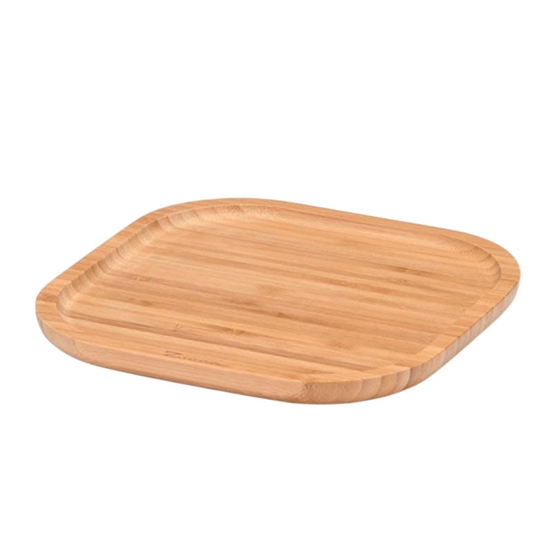Zicco AL-25 Bambu Teşhir Tabağı 21x21 cm