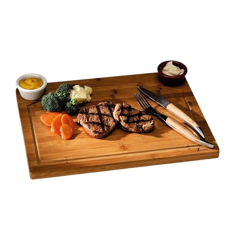 Zicco HWC-04 Bambu Steak Tahtası 30x40 cm Kalınlık 2 cm
