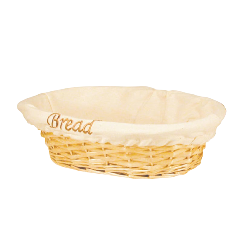 Zicco JN 23132 PYLCW Oval Ekmek Sepeti 28x21x9 cm Açık Renk