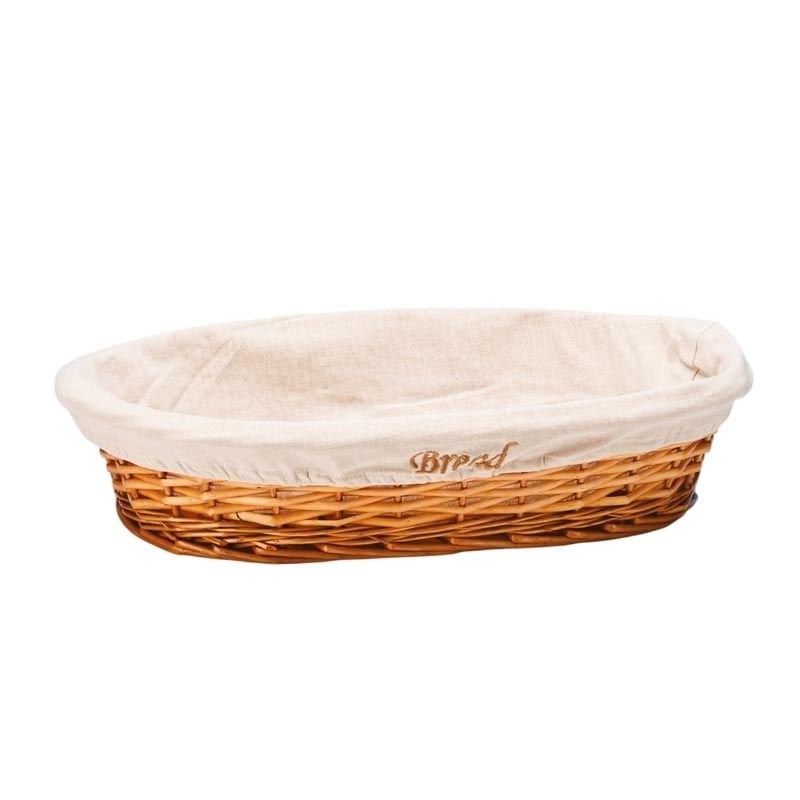 Zicco JN 554012 PYCL Dikdörtgen Ekmek Sepeti 55x40x12 cm Açık Renk