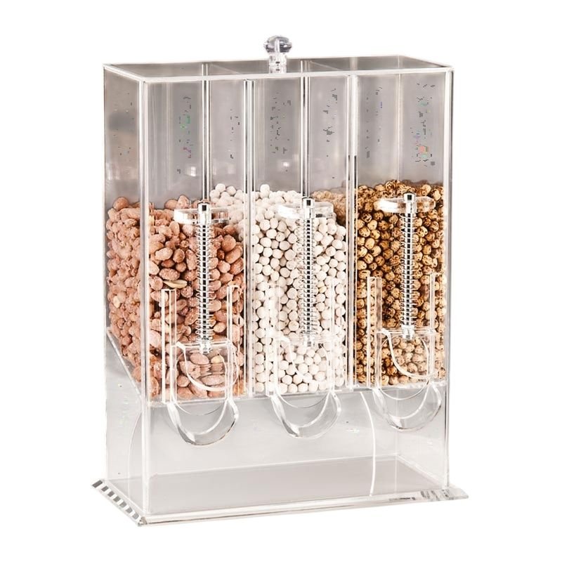 Zicco ZCP 014/3 Cornflakes Kuruyemiş Servis Aleti Üçlü 15x32x43 cm