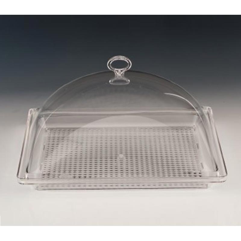 Zicco ZCP 054/KK Polikarbon Tepsili Kare Muhafaza Kabı 35x35 cm
