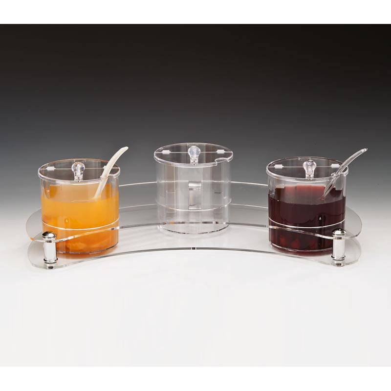 Zicco ZCP-209 Polikarbon Sosluk Reçellik Standı 3'lü 37x60x15 cm