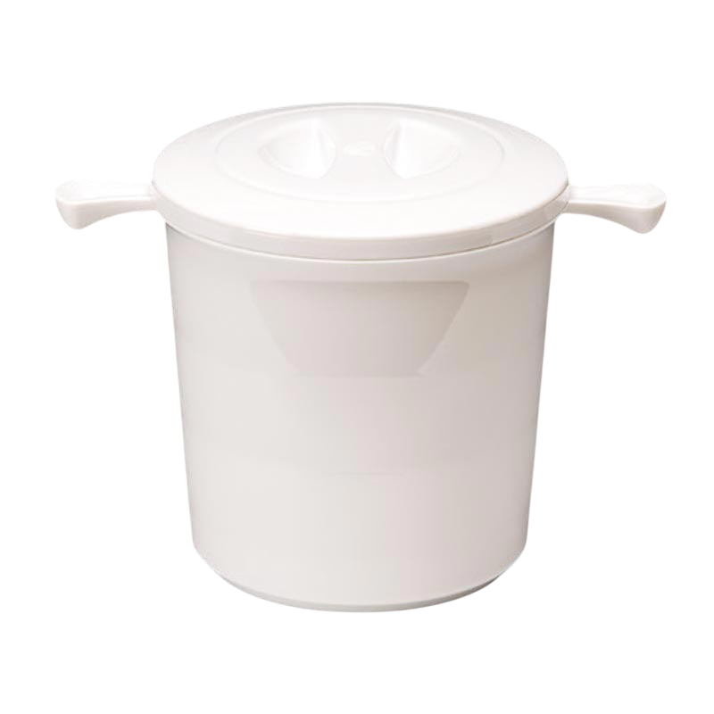 Zicco ZCP-338 Çift Cidarlı Polikarbon Buz Kovası 15x15 cm Beyaz