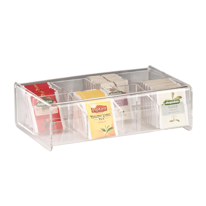 Zicco ZCP-339 Çay Standı 8 Gözlü 27.5x17x8.5 cm