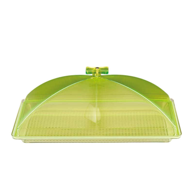 Zicco ZCP-373 Polikarbon Tepsili Akrilik Kapaklı Muhafaza Kabı 28x43 cm Yeşil