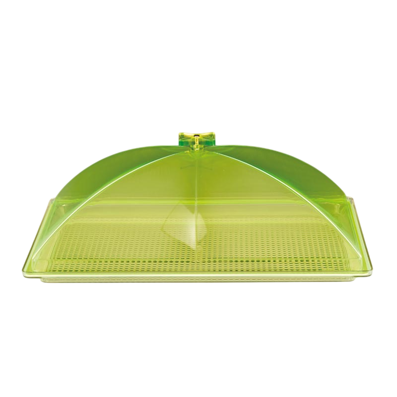 Zicco ZCP-375 Polikarbon Tepsili Akrilik Kapaklı Muhafaza Kabı 35x55 cm Yeşil