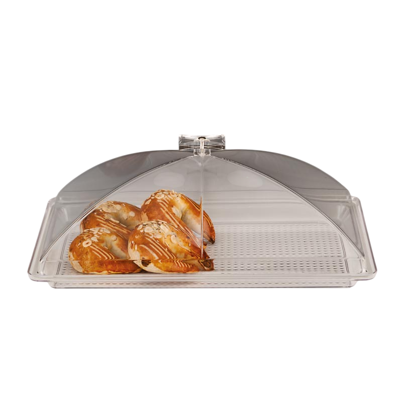 Zicco ZCP-377 Polikarbon Tepsili Akrilik Kapaklı Muhafaza Kabı 28x43 cm