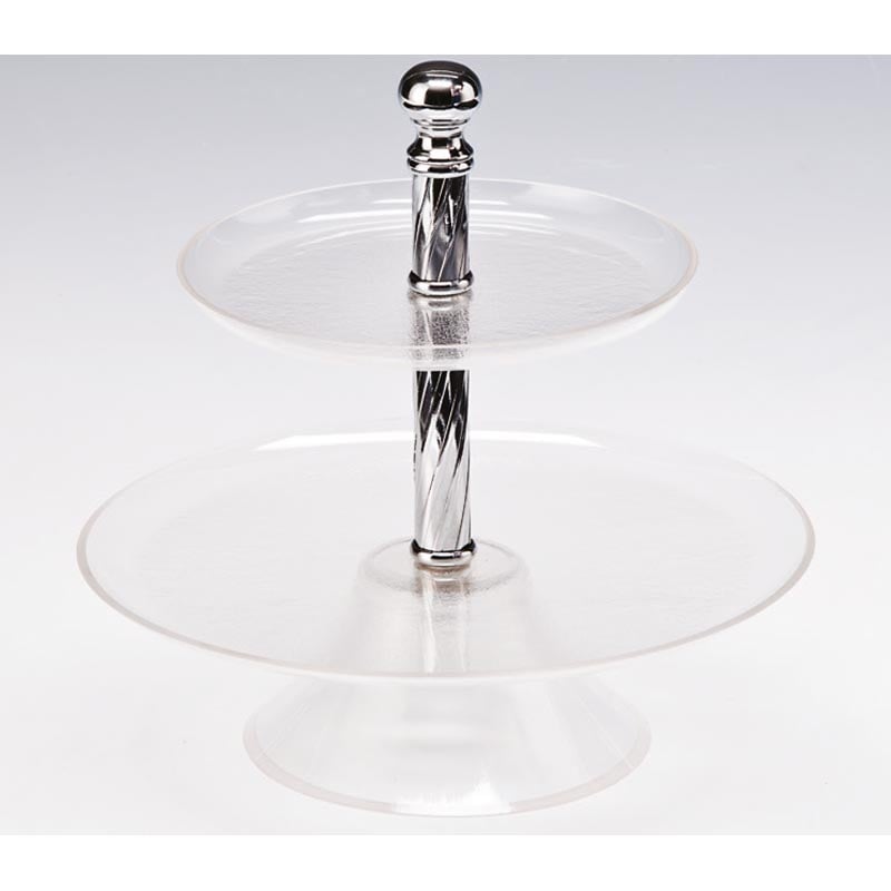 Zicco ZCP-453 Akrilik Teşhir Standı 2 Katlı 19 cm