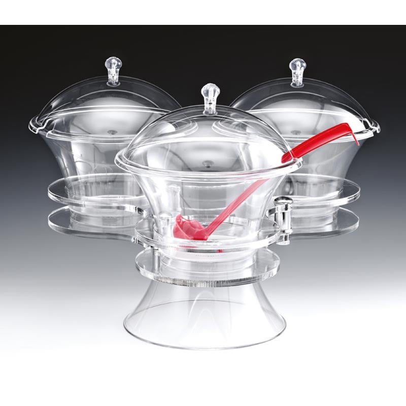 Zicco ZCP-478 Döner Polikarbon Sosluk Reçellik Standı 49x36 cm