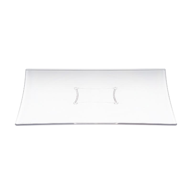 Zicco ZCP-624 Polikarbon Teşhir Tabağı 30x30 cm Şeffaf