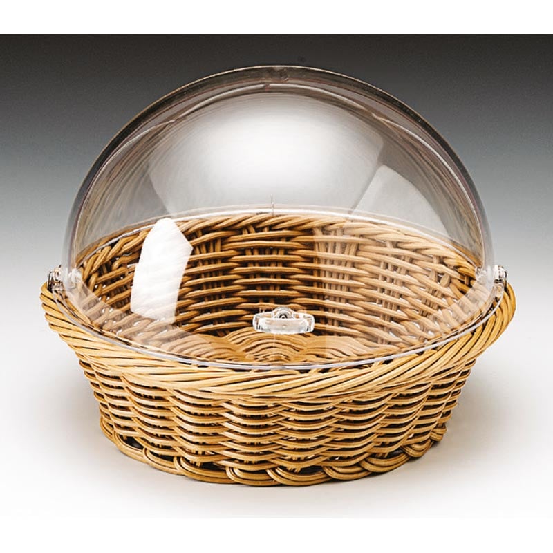 Zicco ZCP-660 Polikarbon Rolltop Kapaklı Hasır Ekmek Sepeti 35x10 cm