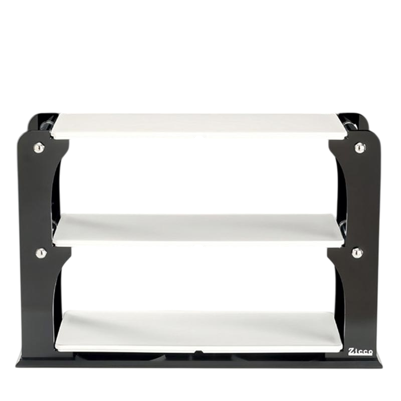 Zicco ZCP-743 3 Katlı Melamin Tepsili Teşhir Standı 20x57 cm